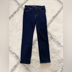 Tecovas Dark Indigo Straight-Leg Women's Jeans